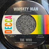 WHO HAPPY JACK PICTURE SLEEVE WHISKEY MAN DECCA 32114