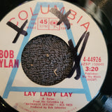 BOB DYLAN LAY LADY LAY PEGGY DAY WHITE LABEL PROMO WLP COLUMBIA 4-44926