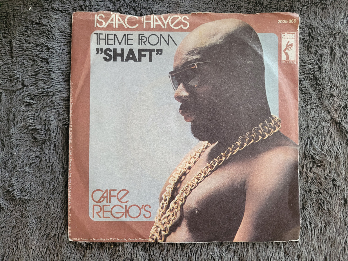 ISAAC HAYES THEME FROM SHAFT GERMAN IMPORT STAX