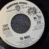 JERRY GARCIA THE WHEEL WHITE LABEL PROMO WLP DEAL GRATEFUL DEAD