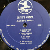 JEAN LUC PONTY CRITICS CHOICE PRESTIGE