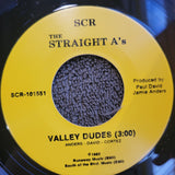 STRAIGHT A'S VALLEY DUDES PICTURE SLEEVE SCR-101551
