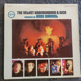 THE VELVET UNDERGROUND & NICO ANDY WARHOL 1968 PEEL COVER AUTOGRAPHED LOU REED