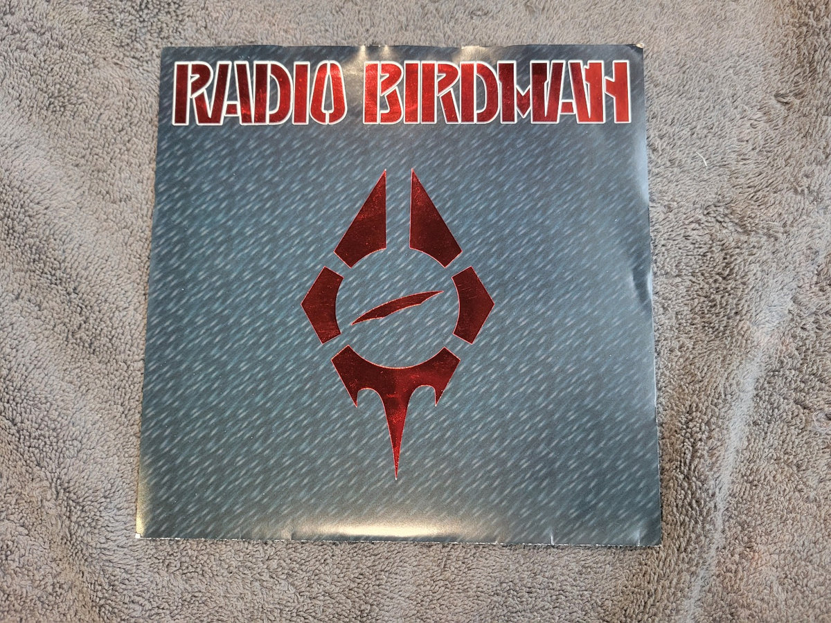 RADIO BIRDMAN HUNGRY CANNIBALS RED VINYL PICTURE SLEEVE