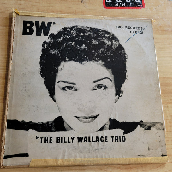 BILLY WALLACE TRIO BW GIG RECORDS CLP 101
