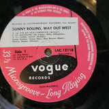 SONNY ROLLINS WAY OUT WEST IMPORT SOUTH AFRICA
