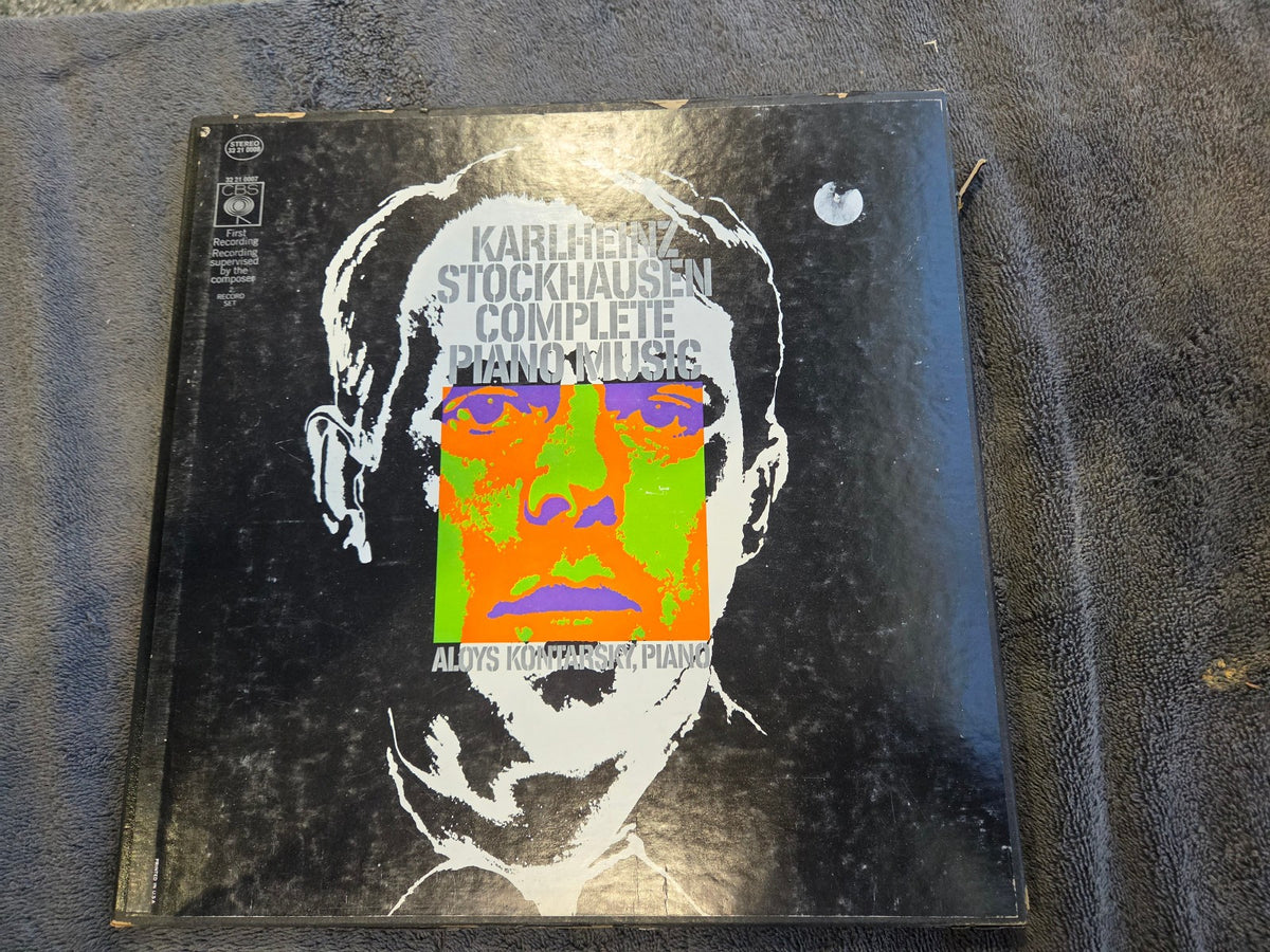 KARLHEINZ STOCKHAUSEN COMPLETE PIANO MUSIC BOX SET