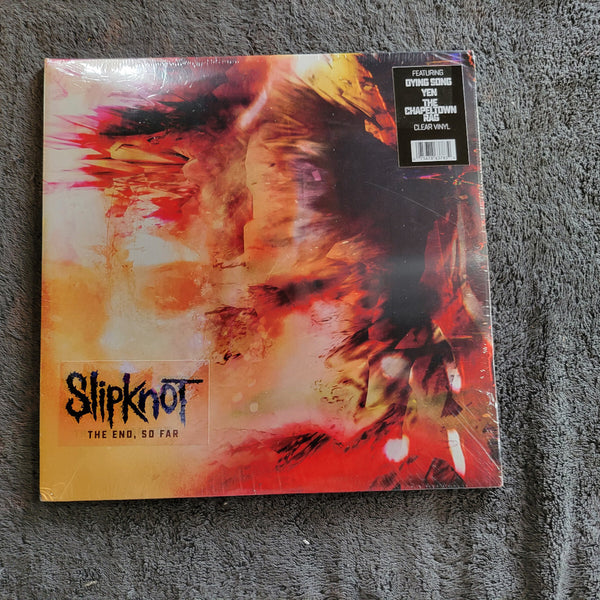 SLIPKNOT THE END SO FAR NEW SEALED CLEAR VINYL