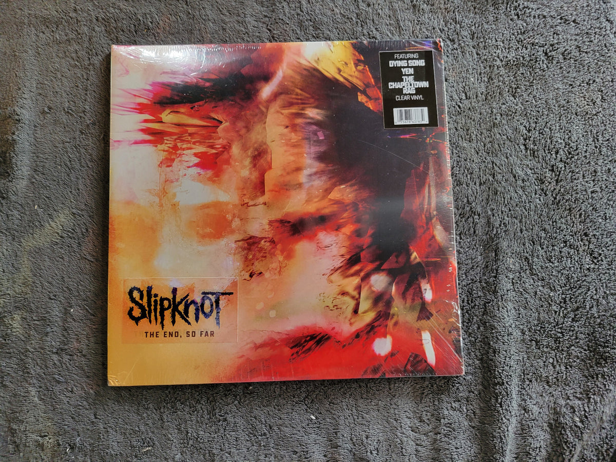 SLIPKNOT THE END SO FAR NEW SEALED CLEAR VINYL