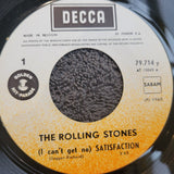 ROLLING STONES SATISFACTION PICTURE SLEEVE IMPORT BELGIUM THE SPIDER AND THE FLY