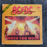 AC/DC TOUCH TOO MUCH LIVE WIRE IMPORT FRANCE
