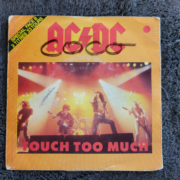 AC/DC TOUCH TOO MUCH LIVE WIRE IMPORT FRANCE