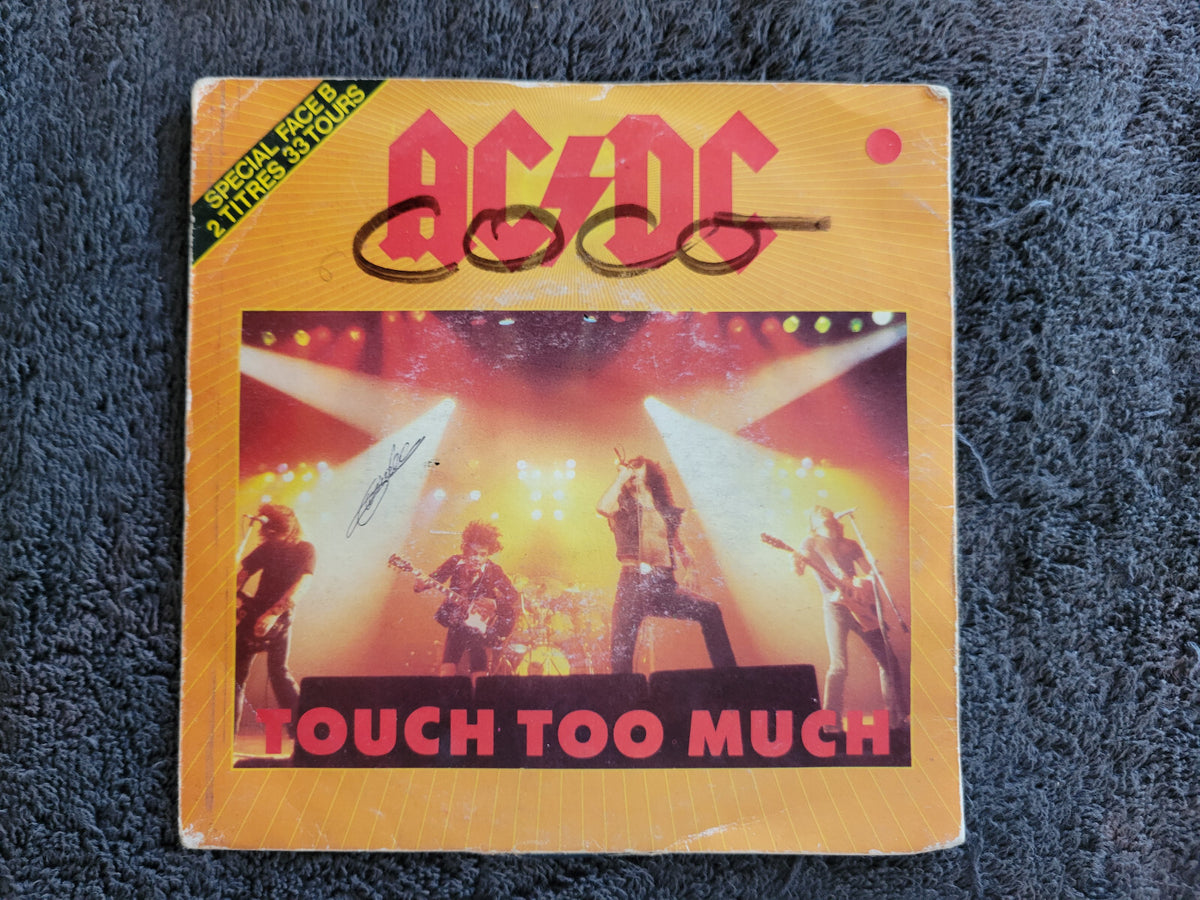 AC/DC TOUCH TOO MUCH LIVE WIRE IMPORT FRANCE