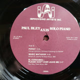 PAUL BLEY AXIS