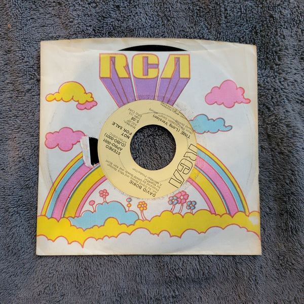 DAVID BOWIE TIME 2 VERSIONS PROMO SHORT/LONG