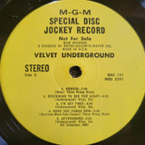 VELVET UNDERGROUND S/T GOLDEN ARCHIVE SERIES SELF TITLED PROMO DISC JOCKEY COPY
