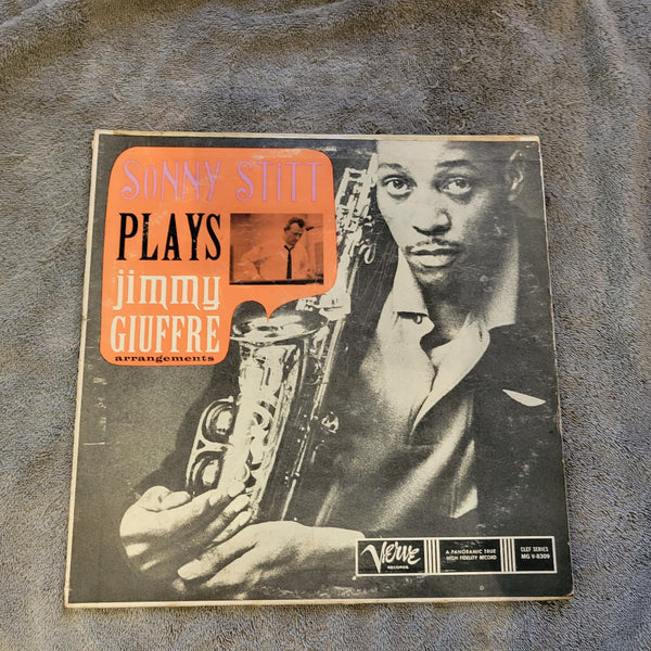 SONNY STITT PLAYS JIMMY GIUFFRE VERVE MG V-8309  MONO