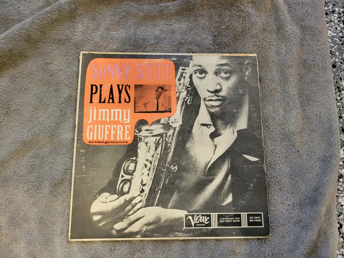 SONNY STITT PLAYS JIMMY GIUFFRE VERVE MG V-8309  MONO