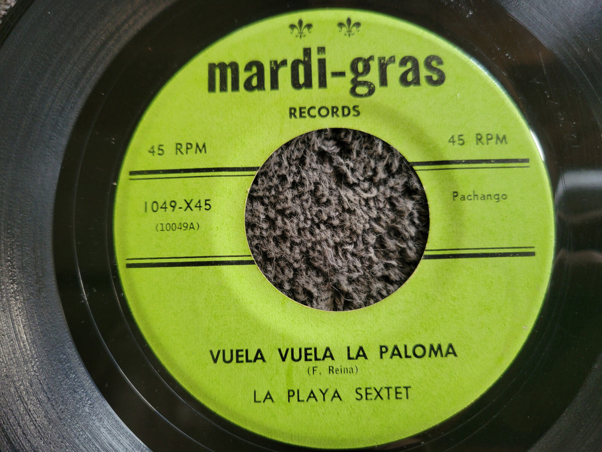 LA PLAYA SEXTET VUELA VUELA LA PALOMA CAIMITILLO Y MARANON MARDI GRAS 1049-X45