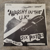 SEX PISTOLS ANARCHY IN THE IMPORT PICTURE SLEEVE FRANCE