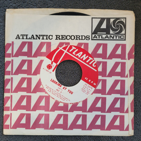 MC5 TONIGHT LOOKING AT YOU TONIGHT WHITE LABEL PROMO ATLANTIC 45-2678 WLP