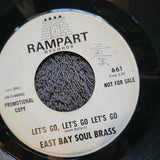 EAST BAY SOUL BRASS THE PANTHER WHITE LABEL PROMO LET'S GO LET'S GO RAMPART 661