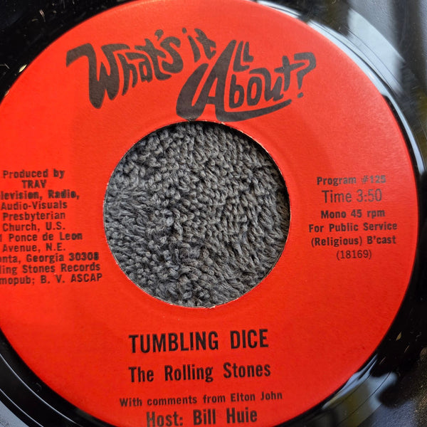 ROLLING STONES TUMBLING DICE CAT STEVENS MORNING HAS BROKEN WHAT'S IT ALL ABOUT