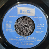 ROLLING STONES EVERYBODY NEEDS SOMEBODY TO LOVE IMPORT PS PICTURE SLEEVE