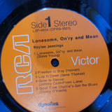 WAYLON JENNINGS LONESOME ONRY AND MEAN