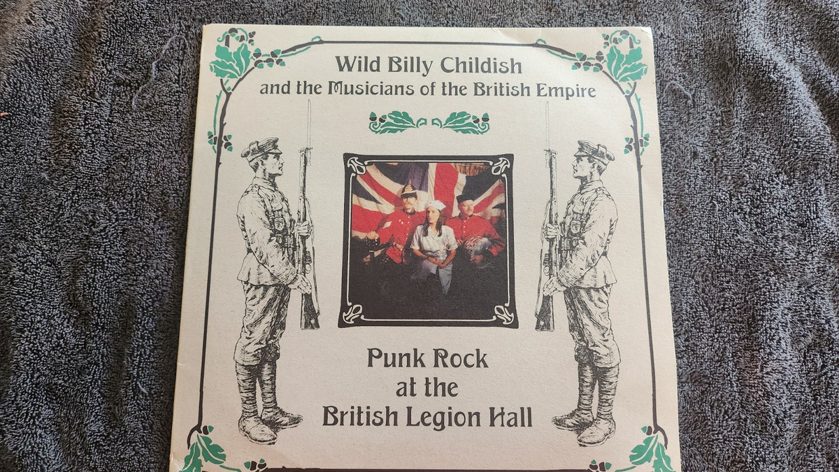 WILD BILLY CHILDISH MUSICIANS BRITISH EMPIRE PUNK ROCK AT BRITISH LEGION HALL