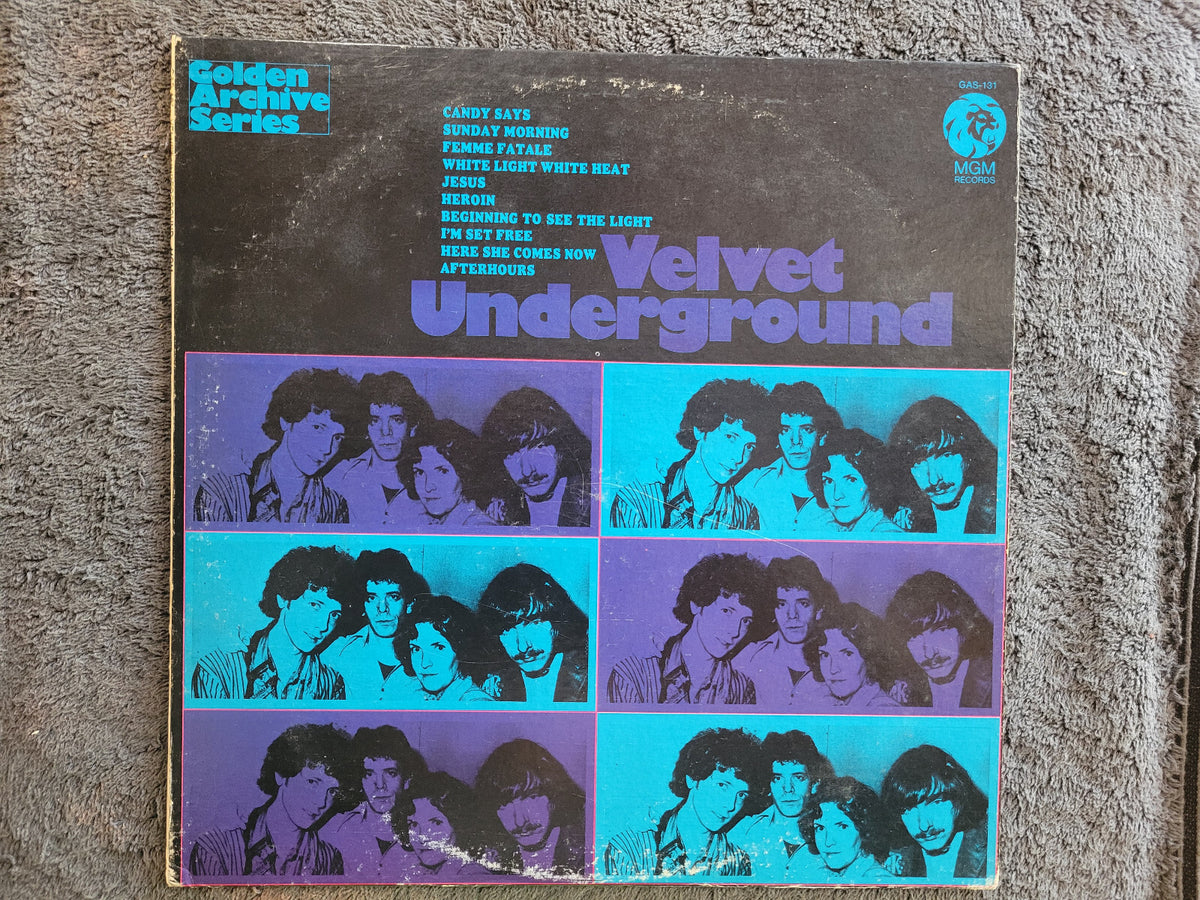 VELVET UNDERGROUND S/T GOLDEN ARCHIVE SERIES SELF TITLED PROMO DISC JOCKEY COPY