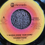 SHARON PAIGE I WANNA KNOW YOUR NAME NEW TO YOU ABC AB-12311