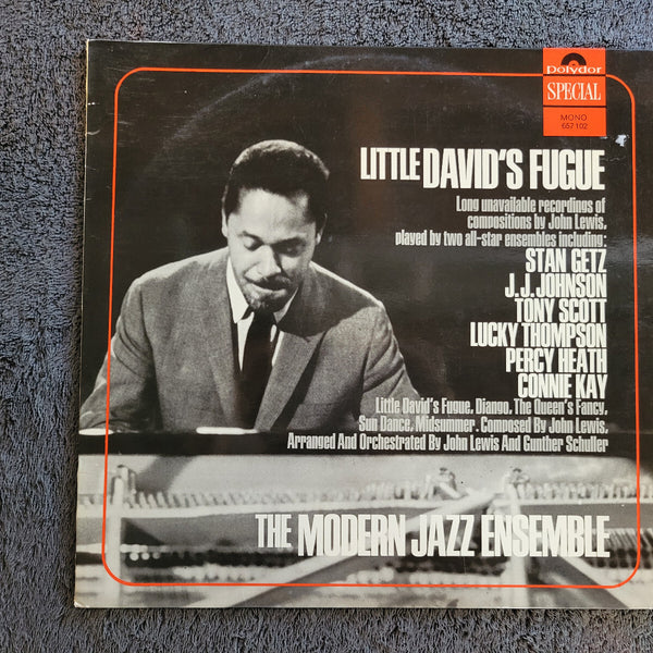 MODERN JAZZ ENSEMBLE LITTLE DAVIDS FUGUE JJ JOHNSON STAN GETZ GERMAN IMPORT