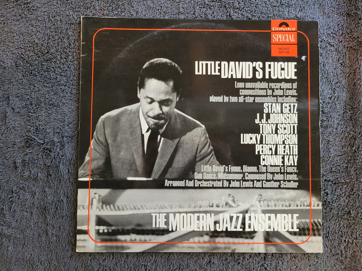 MODERN JAZZ ENSEMBLE LITTLE DAVIDS FUGUE JJ JOHNSON STAN GETZ GERMAN IMPORT