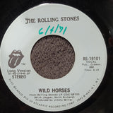 ROLLING STONES WILD HORSES PROMO RS -19101 LONG & SHORT VERSION