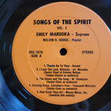 EMILY FRANKLIN MARUOKA SONGS OF THE SPIRIT VOL 2 TRADITIONAL RARE