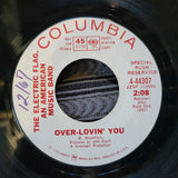 ELECTRIC FLAG OVER LOVIN YOU PICTURE SLEEVE WHITE LABEL PROMO GROOVIN IS EASY