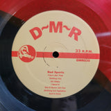 BAD SPORTS SELF TITLED S/T RED BLACK SPLIT VINYL DMR SHRINK
