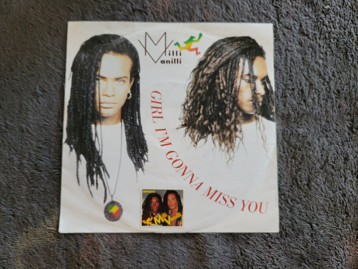 MILLI VANILLI GIRL IM GONNA MISS YOU GERMAN IMPORT