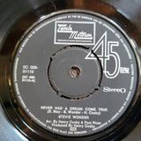 STEVIE WONDER NEVER HAD A DREAM COME TRUE IMPORT NETHERLANDS TAMLA MOTOWN