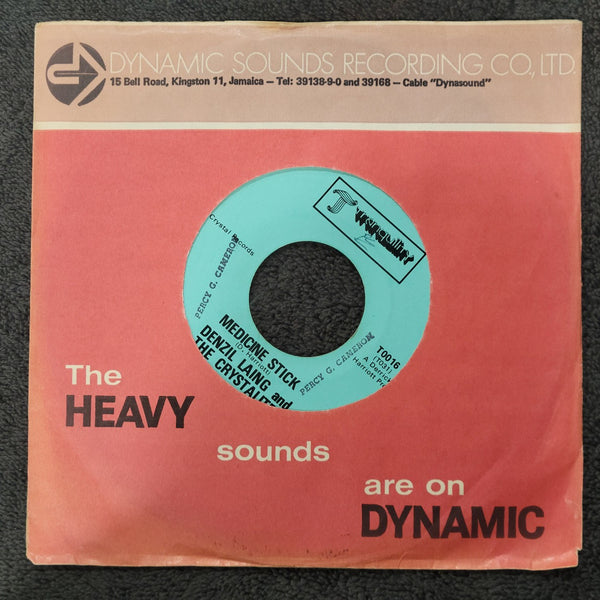 DENZIL LAING AND THE CRYSTALITES MEDICINE STICK SHORT CUT