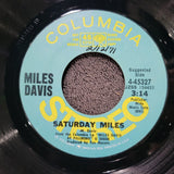 MILES DAVIS FRIDAY MILES PROMO SATURDAY COLUMBIA 4-45327