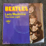 BEATLES LADY MADONNA PICTURE SLEEVE THE INNER LIGHT CAPITOL 2138