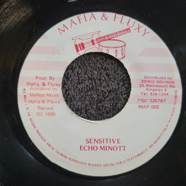 ECHO MINOTT SENSITIVE JAMAICA IMPORT MAFIA & FLUXY