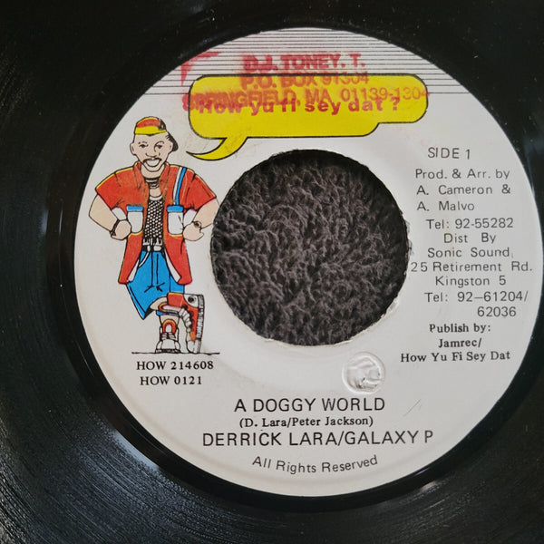 DERRICK LARA GALAXY P A DOGGY WORLD JAMAICA IMPORT HOW YU FI SEY DAT?