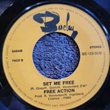 FREE ACTION JUST BE NICE SET ME FREE 7" IMPORT FRANCE BARCLAY