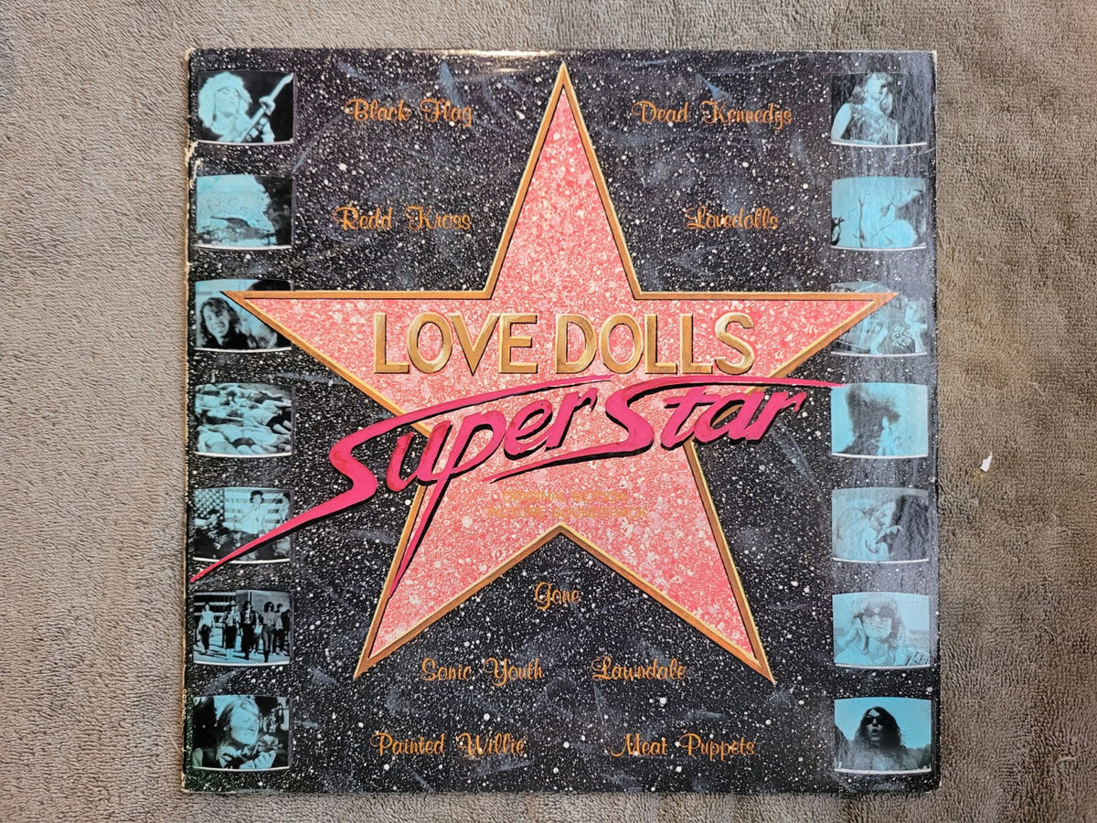 DOLLS SUPERSTAR REDD KROSS BLACK FLAG SONIC YOUTH POSTER & CATALOG LOVE