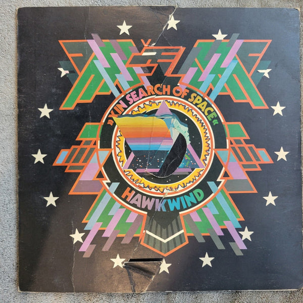 HAWKWIND IN SEARCH OF SPACE 1977 FOLDOUT GIMMICK COVER UK IMPORT