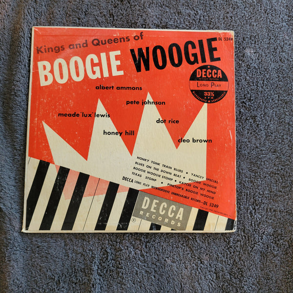 KINGS AND QUEENS OF BOOGIE WOOGIE ALBERT AMMONS HONEY HILL CLEO BROWN DOT RICE