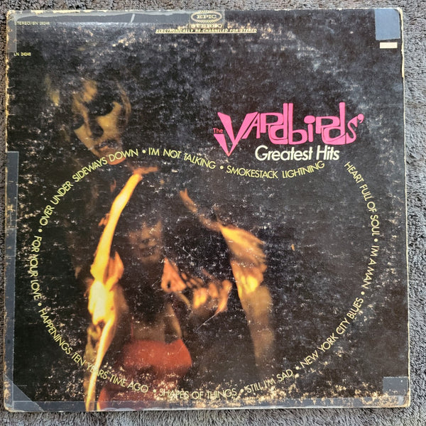 YARDBIRDS GREATEST HITS YELLOW LABEL EPIC STEREO